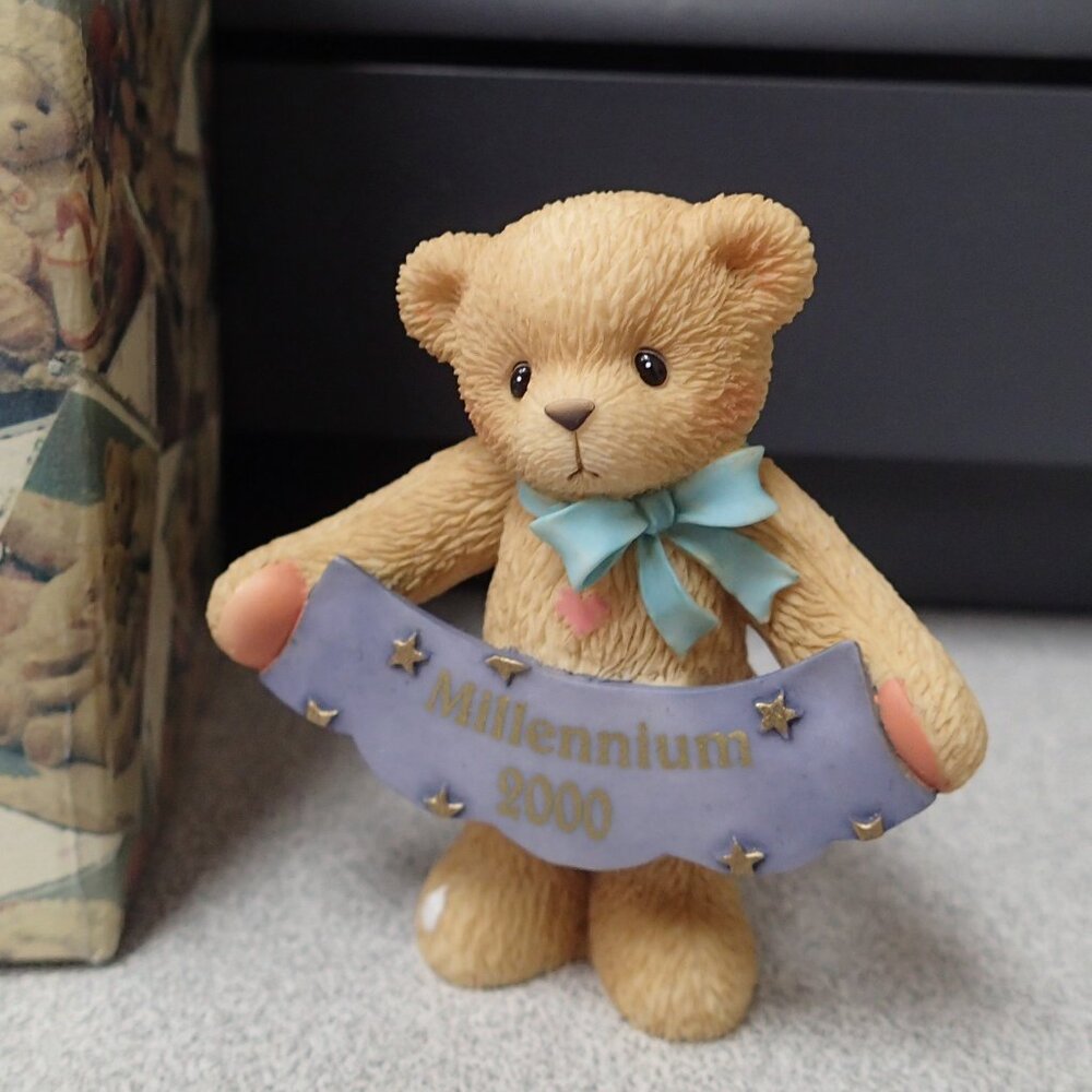 Cherished Teddies / Avon Millennium Figure